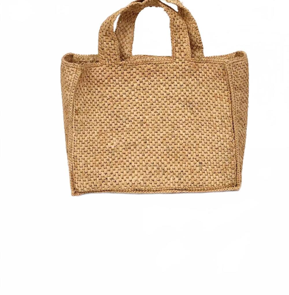 NEW HAT ATTACK women's lily tote bag in natural